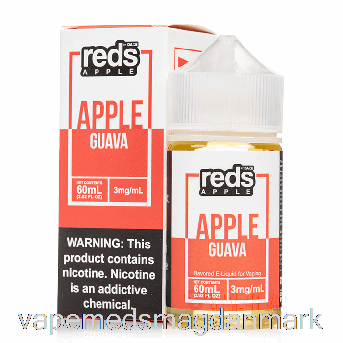 Engangs Vape Danmark Guava - Red's Apple E-juice - 7 Daze - 60ml 12mg